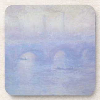Waterloo Bridge, Mist Effect by Claude Monet Coaster