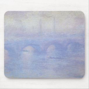 Waterloo Bridge, Mist Effect by Claude Monet Mouse Mat
