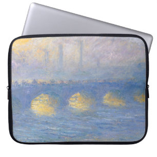 Waterloo Bridge, temps couvert   1904 Laptop Sleeve