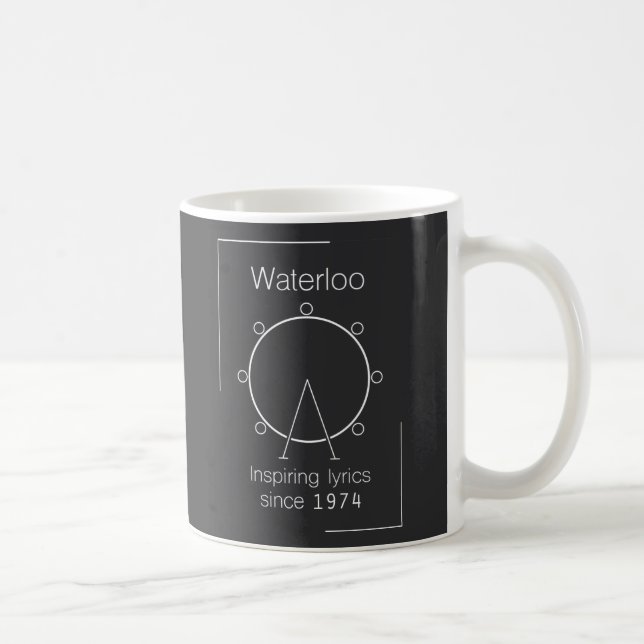 Waterloo Grey Mug (Right)