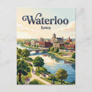 Waterloo, Iowa Postcard