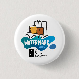 Watermark 2025 3 cm round badge