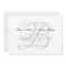 Watermark | Elegant Monogram Rehearsal Dinner