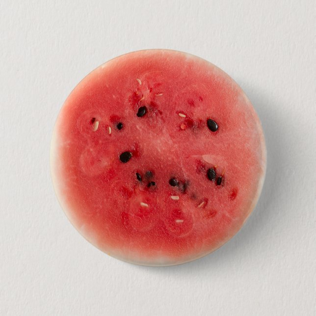 Watermelon 6 Cm Round Badge (Front)