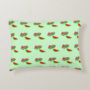 Watermelon Accent Throw Pillow