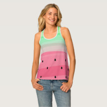 Watermelon All-Over Tank Top