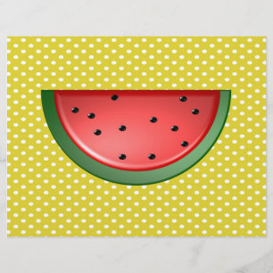 Watermelon and Polks Dots