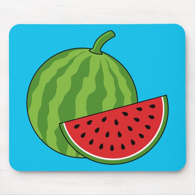 Watermelon and Slice Mouse Mat (Front)