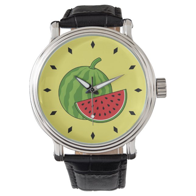 Watermelon and Slice Watch (Front)