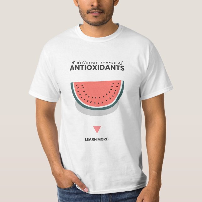 Watermelon antioxidants free Palestine T-Shirt (Front)
