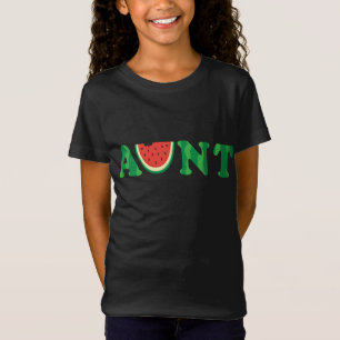 Watermelon Aunt Melon Aunt Tropical Summer Fruit M T-Shirt