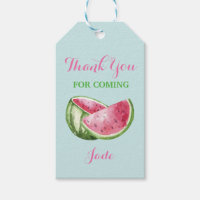 Watermelon Baby Shower Aqua Teal Turquoise