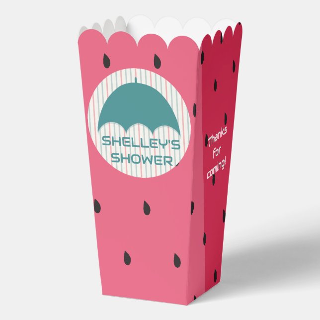 Watermelon Baby Shower Favour Box (Front)
