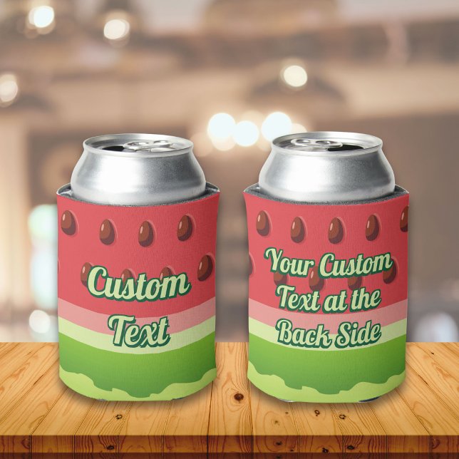 Watermelon Background Can Cooler (Creator Uploaded)