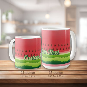 Watermelon Background Coffee Mug