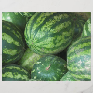 Watermelon background flyer