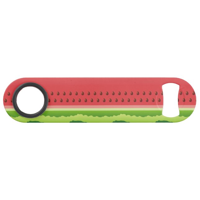 Watermelon Background Speed Bottle Opener (Front (Horizontal))