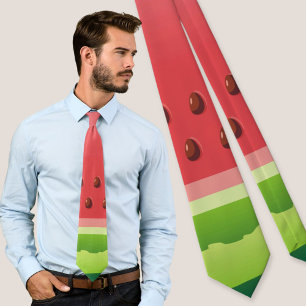 Watermelon Background Tie