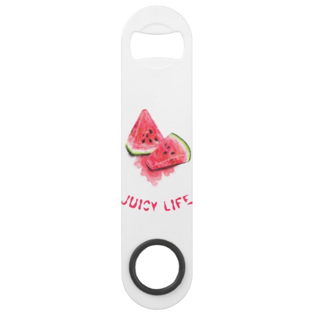 Watermelon Bar Key - Custom Text (Front)