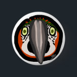 Watermelon birb "Kiwi" 6 Cm Round Badge<br><div class="desc">Watermelon birb "Kiwi" button
It is a popular bird on the Internet.</div>