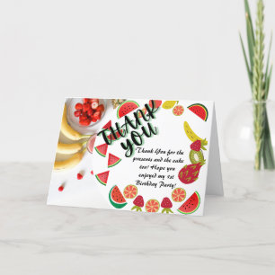 Watermelon Birthday Card