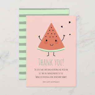Watermelon Birthday Party Thank You