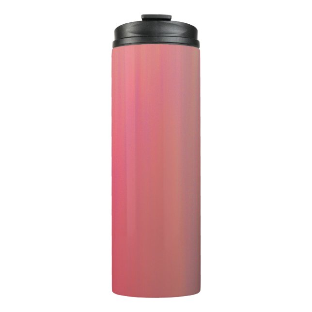 Watermelon Blush Thermal Tumbler (Front)