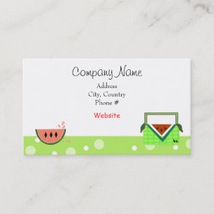 Watermelon Business Card