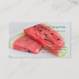 Watermelon Business Card