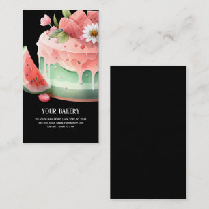 Watermelon Cake business card