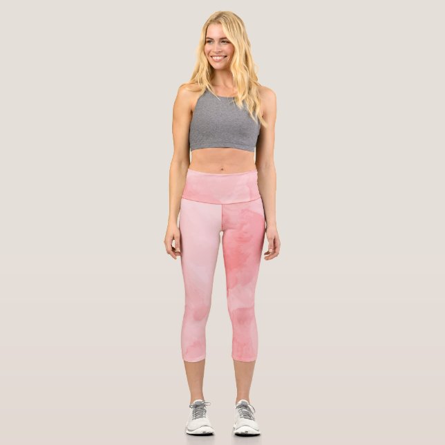 Watermelon Capri Leggings (Front)
