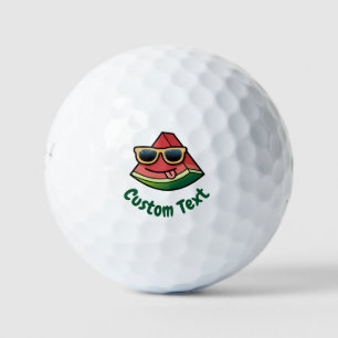 Watermelon Cartoon Golf Balls