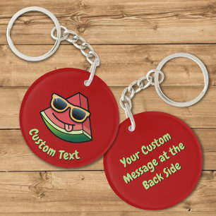 Watermelon Cartoon Keychain