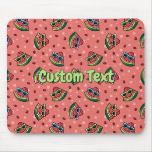 Watermelon Cartoon Pattern Mouse Pad