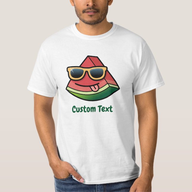 Watermelon Cartoon T-Shirt (Front)