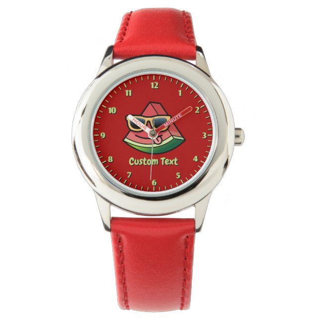 Watermelon Cartoon Wrist Watch (Front)