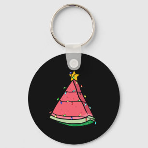 Watermelon Christmas Tree Or Christmas In July Wat Key Ring