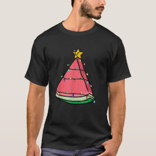 Watermelon Christmas Tree or Christmas in July Wat T-Shirt