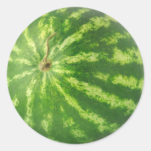 Watermelon Classic Round Sticker