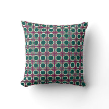 Watermelon Colours Geometric Pattern