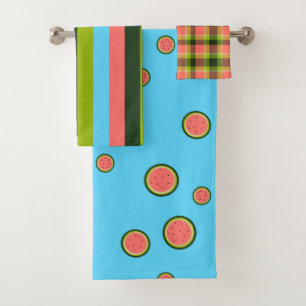 Watermelon Coordinates towel set