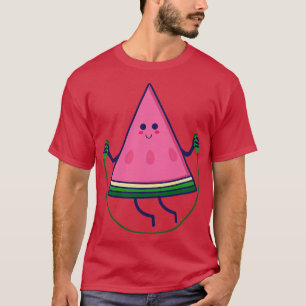 watermelon cute drawing healthy fruits dle for kid T-Shirt