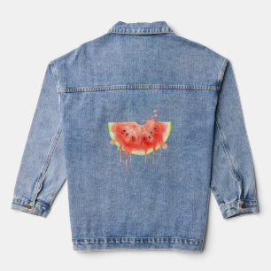 Watermelon Denim Jacket
