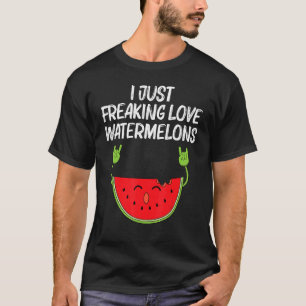 Watermelon Designs For Men Women Summer Fruit Eate T-Shirt