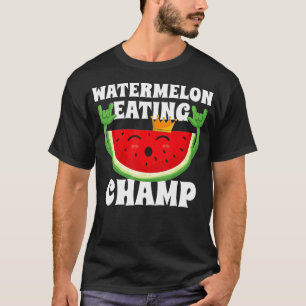 Watermelon Eating Champ Melon Contest Competition  T-Shirt