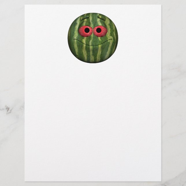 Watermelon Emoticon (Front)