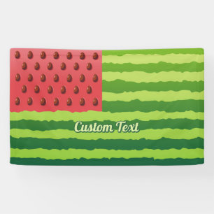 Watermelon Flag Banner