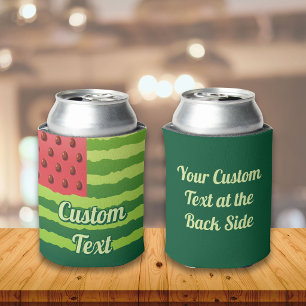 Watermelon Flag Can Cooler
