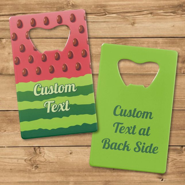 Watermelon Flag Credit Card Bottle Opener (Creator Uploaded)