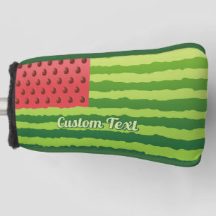 Watermelon Flag Golf Head Cover